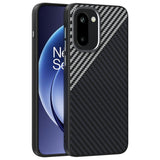 OnePlus 15R EIDERWOOD Magnetiskt Carbon Skal - MagSafe Kompatibel - Svart / Silver