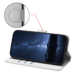 Xiaomi 17 Ultra EIDERWOOD Konstläder Fodral m. Korthållare & Stativfunktion - Silver