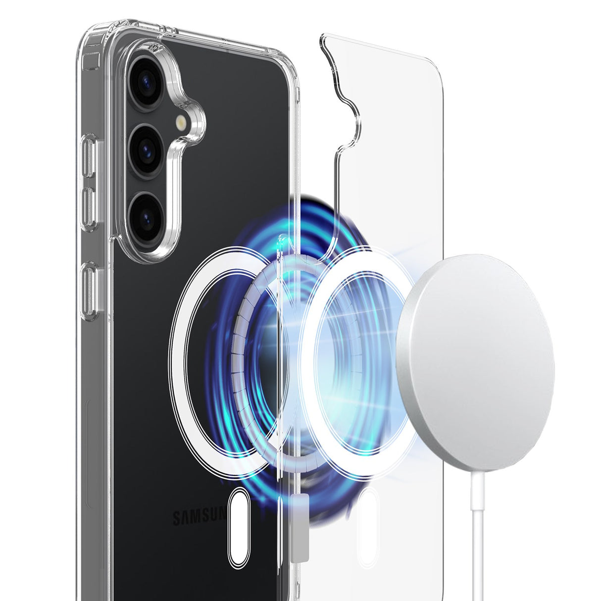 Samsung Galaxy A37 EIDERWOOD Hybrid Skal - MagSafe Kompatibel - Genomskinlig