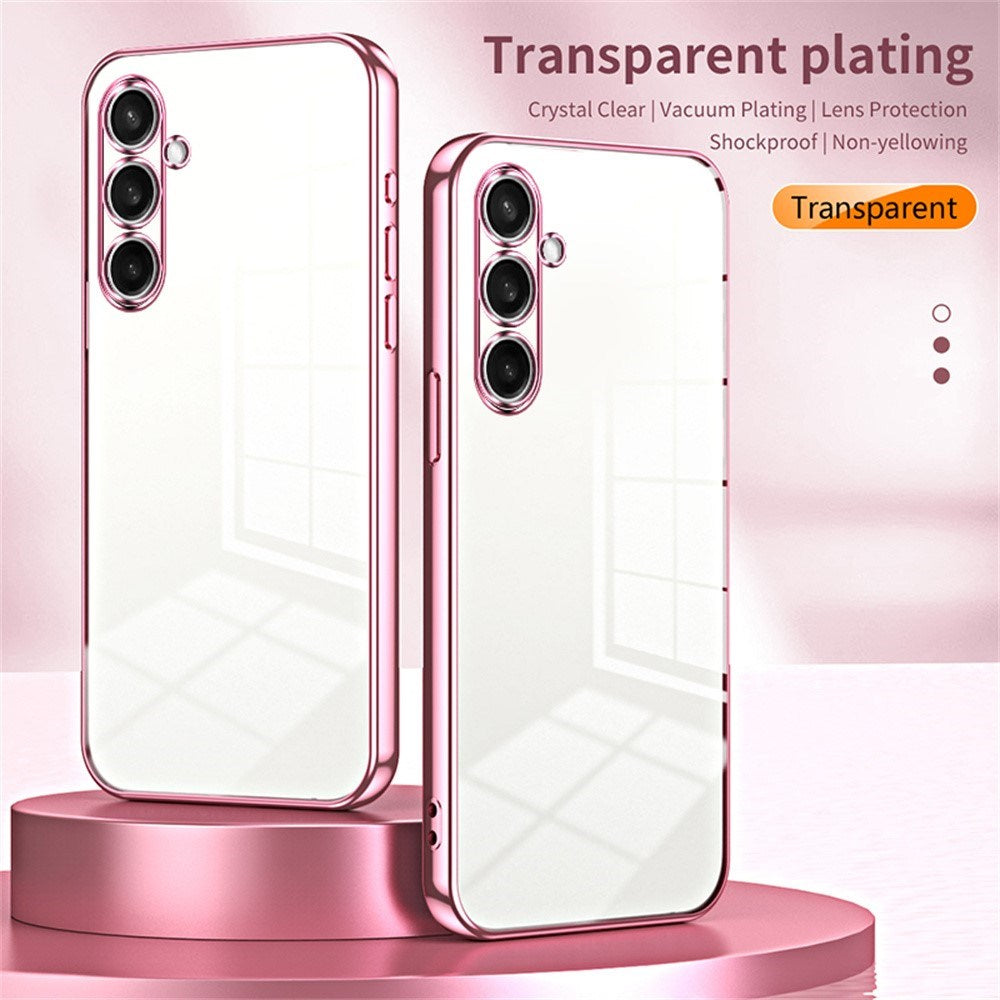 Samsung Galaxy A27 EIDERWOOD Flexibelt Plast Skal - Glansig Yta - Genomskinlig / Blå