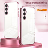 Samsung Galaxy A27 EIDERWOOD Flexibelt Plast Skal - Glansig Yta - Genomskinlig / Blå