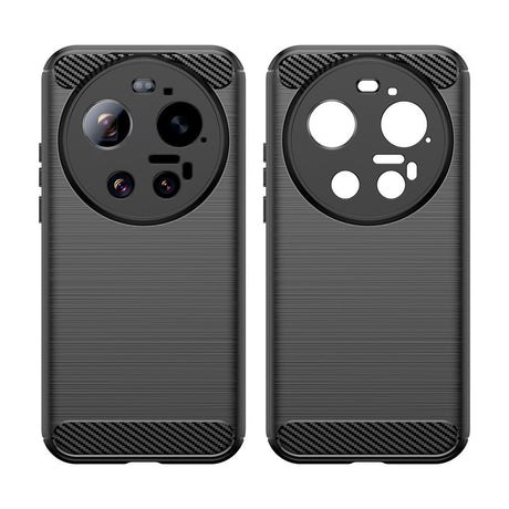 Xiaomi 17 Ultra EIDERWOOD Brushed Carbon Skal - Svart