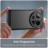 Xiaomi 17 Ultra EIDERWOOD Brushed Carbon Skal - Svart