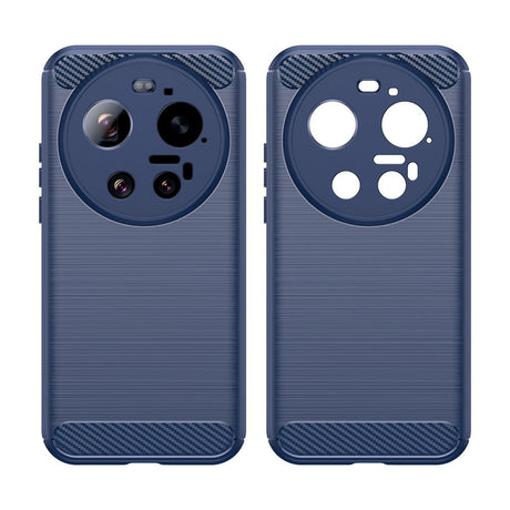 Xiaomi 17 Ultra EIDERWOOD Brushed Carbon Skal - Blå