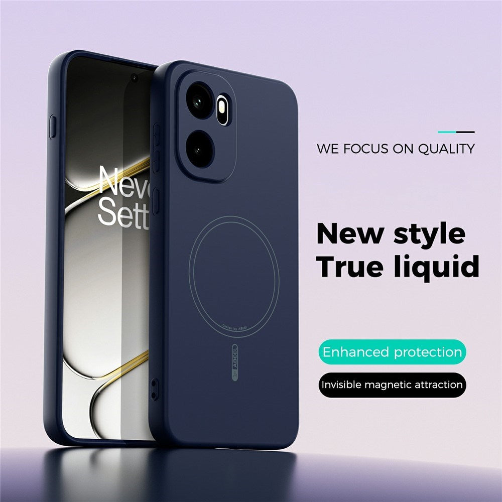 OnePlus 15R EIDERWOOD Silikon Skal - MagSafe Kompatibel - Mörkblå