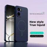 OnePlus 15R EIDERWOOD Silikon Skal - MagSafe Kompatibel - Mörkblå