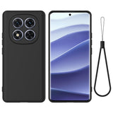 Xiaomi Redmi Note 15 Pro (5G) EIDERWOOD Silikon Skal m. Rem - Svart