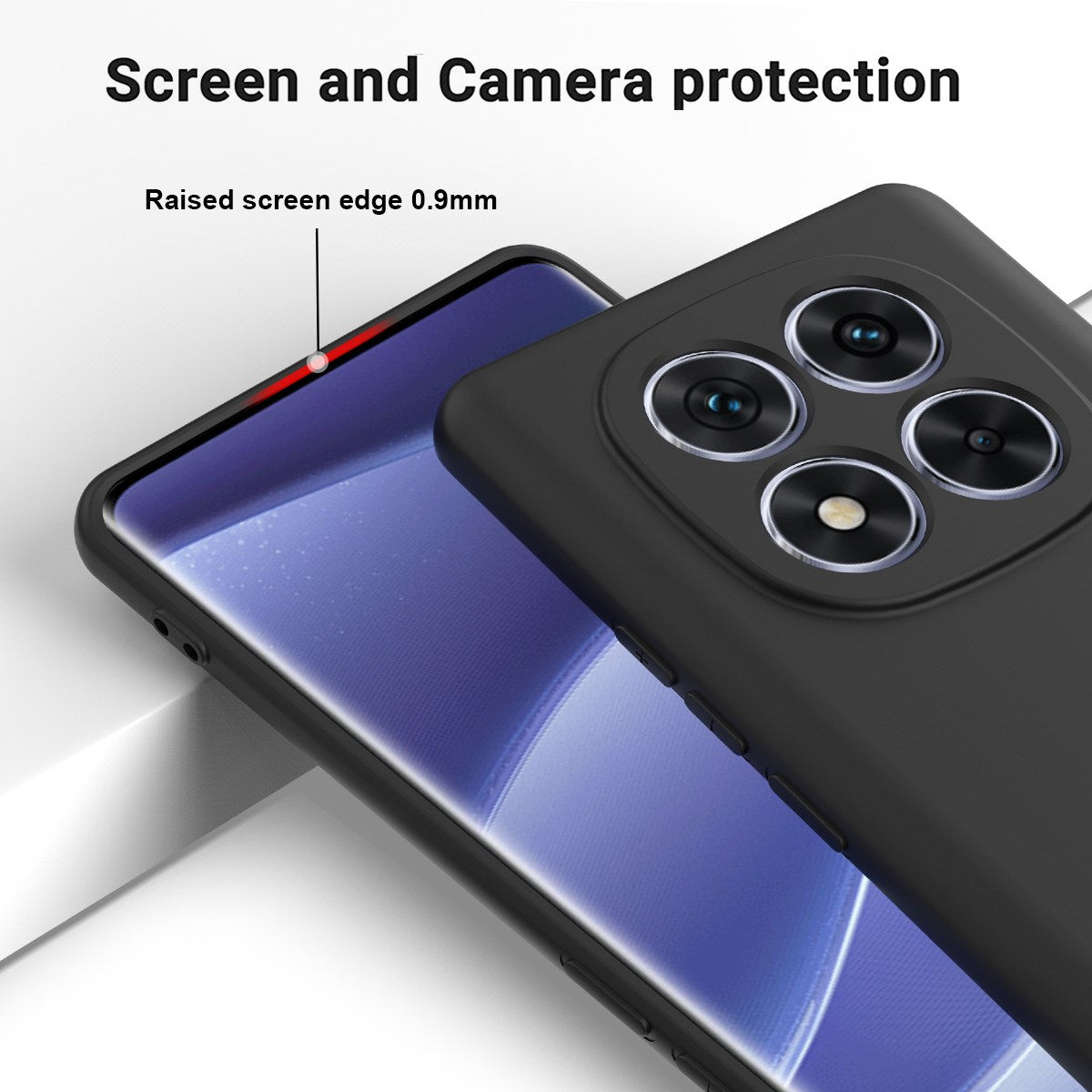 Xiaomi Redmi Note 15 Pro (5G) EIDERWOOD Silikon Skal m. Rem - Svart