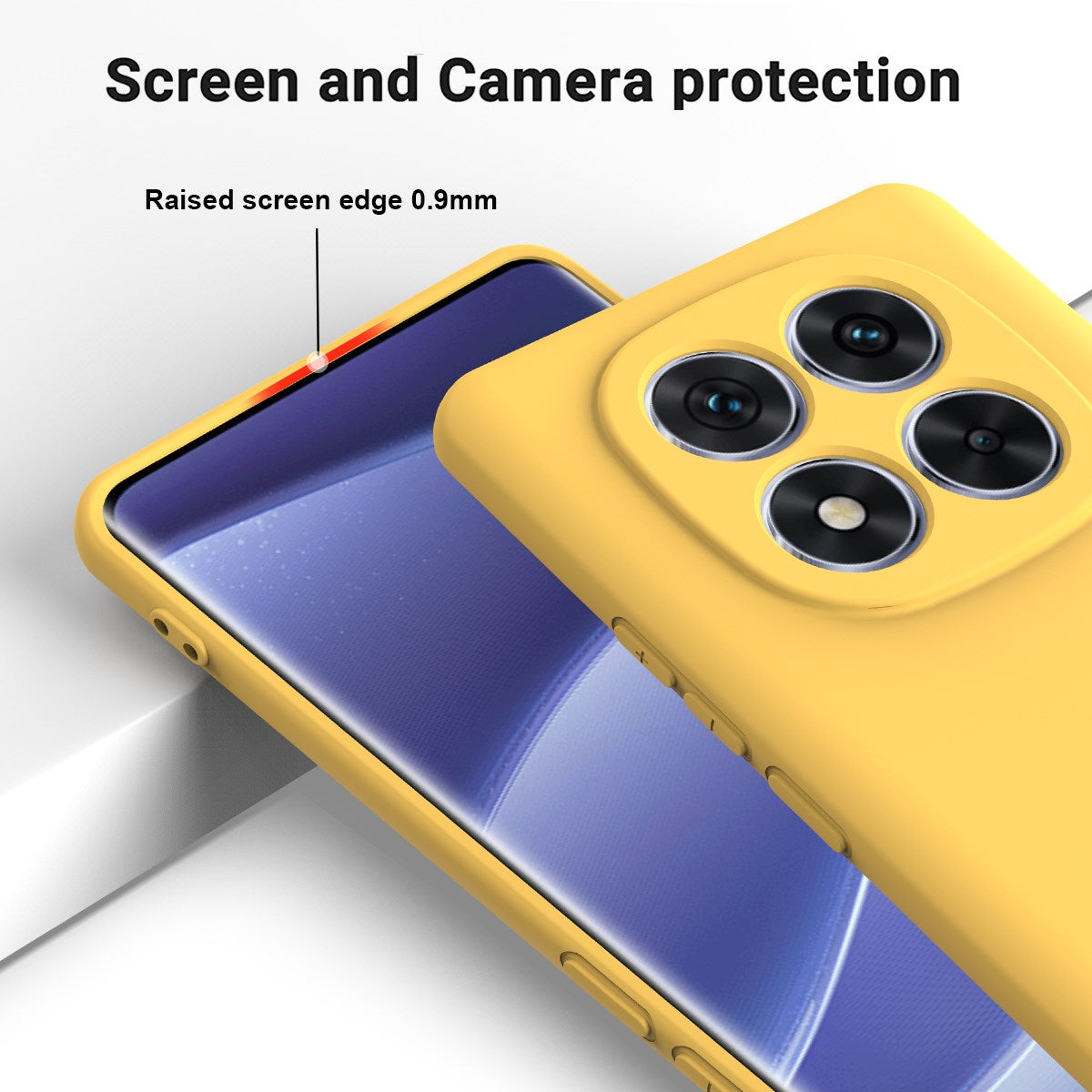 Xiaomi Redmi Note 15 Pro (5G) EIDERWOOD Silikon Skal m. Rem - Gul