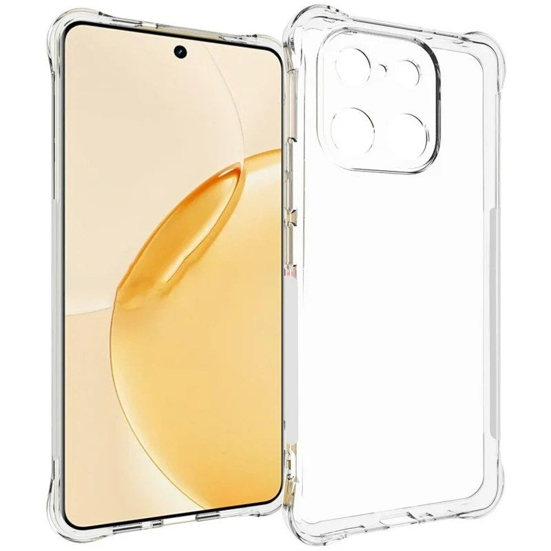 Realme 16 Pro+ WANLONFENG Flexibelt Plast Skal med Förstärkta Hörn - Genomskinlig