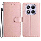 Xiaomi Redmi Note 15 (5G) / Poco M8 (5G) EIDERWOOD Konstläder Fodral m. Rem – Roséguld
