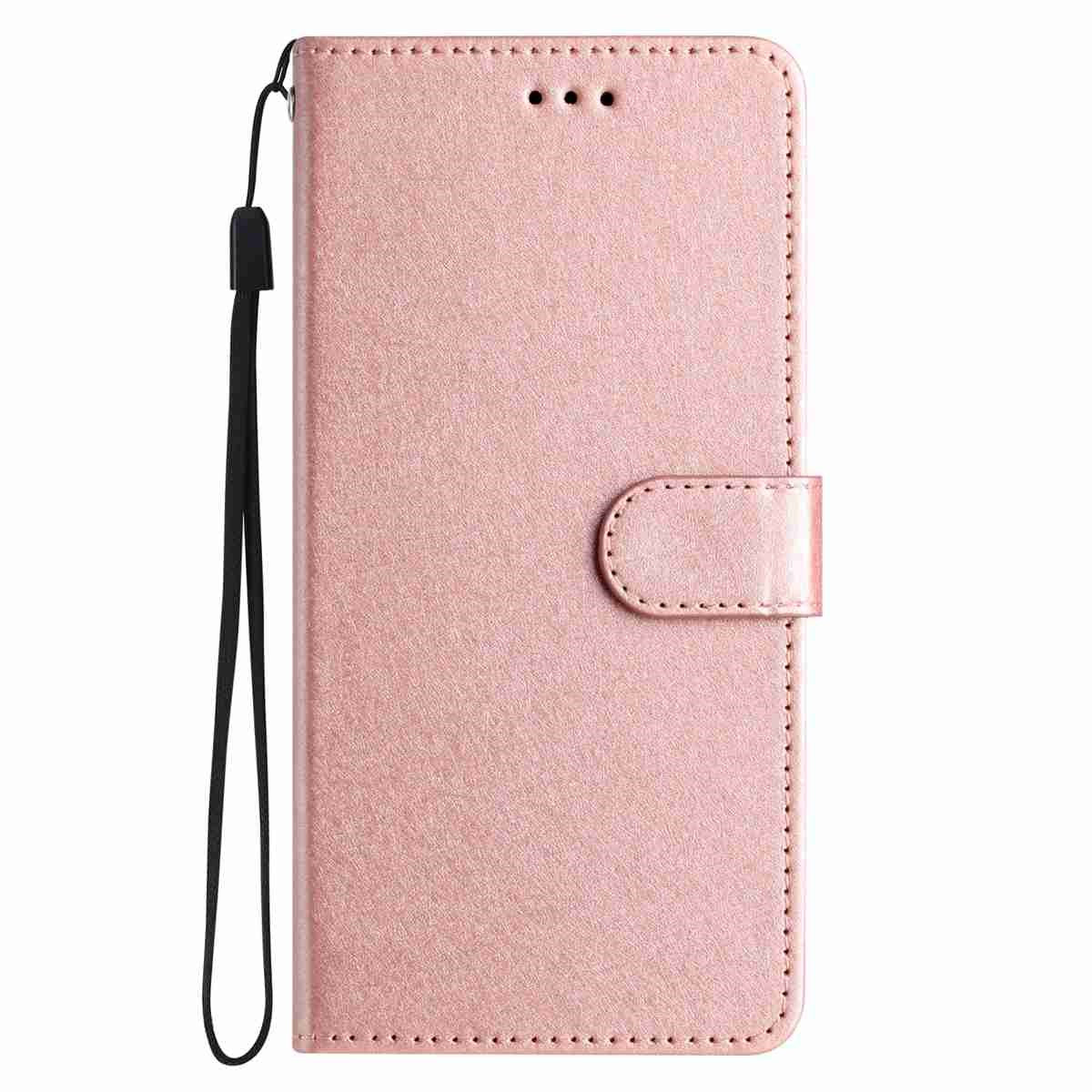 Xiaomi Redmi Note 15 (5G) / Poco M8 (5G) EIDERWOOD Konstläder Fodral m. Rem – Roséguld