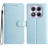 Xiaomi Redmi Note 15 (5G) / Poco M8 (5G) EIDERWOOD Konstläder Fodral m. Rem – Blå