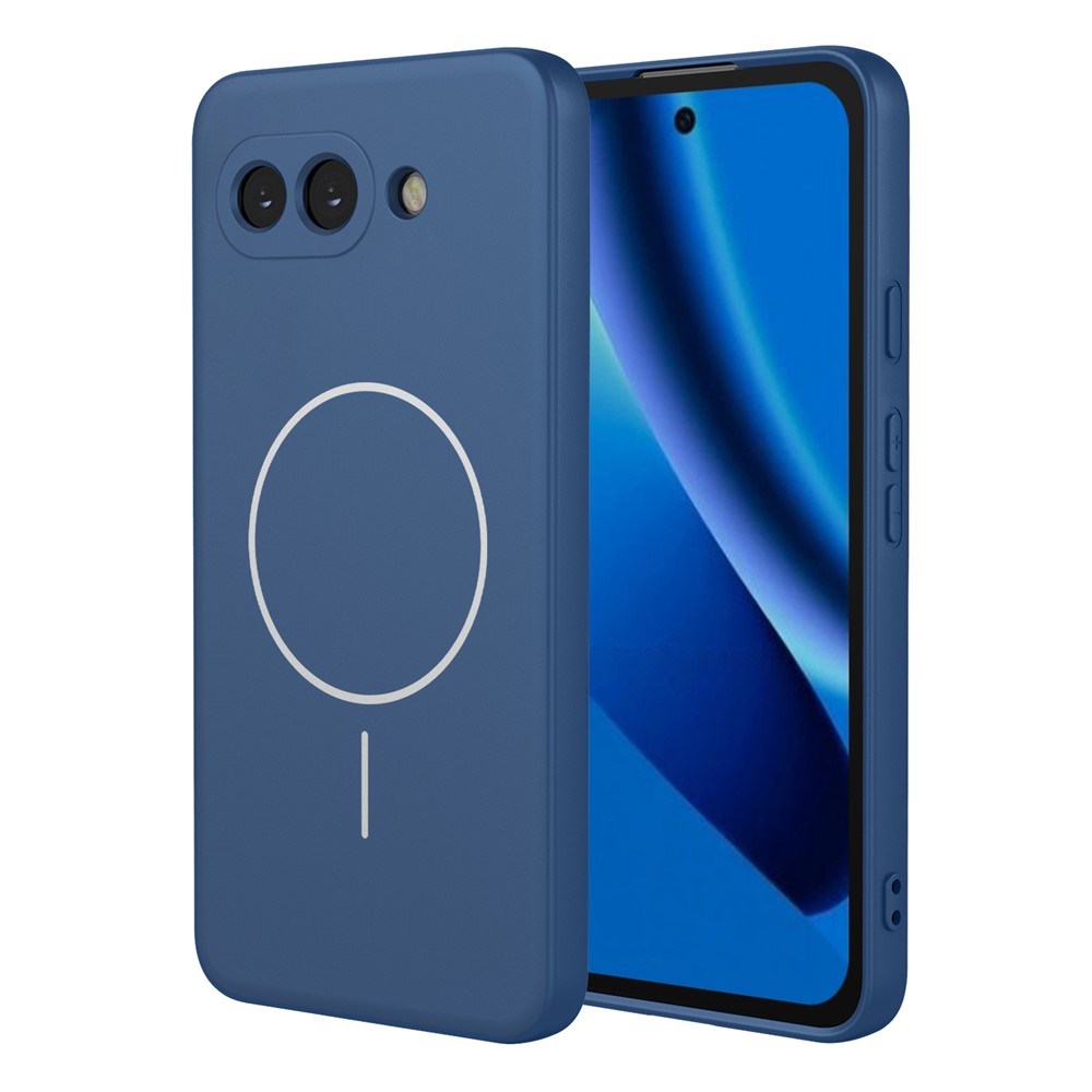 Google Pixel 10a EIDERWOOD Flexibelt Plast Skal – MagSafe Kompatibel – Blå