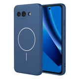 Google Pixel 10a EIDERWOOD Flexibelt Plast Skal – MagSafe Kompatibel – Blå