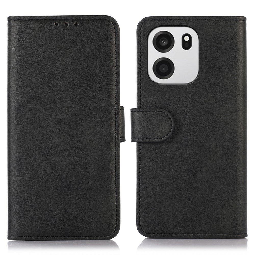 OnePlus Nord CE6 / Nord 6 EIDERWOOD Fodral i Konstläder med Korthållare och Stativfunktion - Svart
