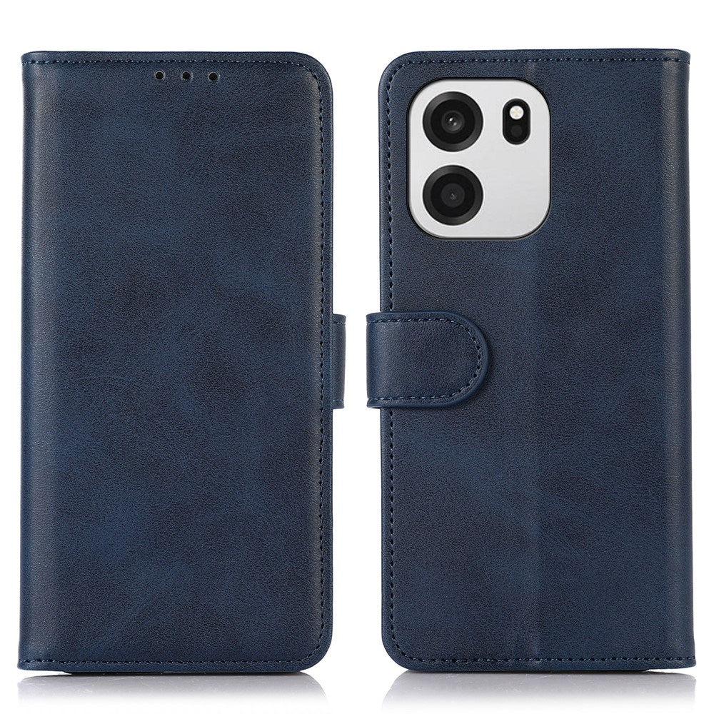 OnePlus Nord CE6 / Nord 6 EIDERWOOD Fodral i Konstläder med Korthållare och Stativfunktion - Blå
