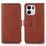 OnePlus Nord CE6 / Nord 6 EIDERWOOD Fodral i Konstläder med Korthållare och Stativfunktion - Brun