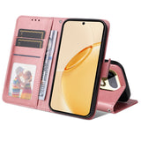 Realme 16 Pro+ EIDERWOOD Konstläder Fodral m. Rem - Rosa