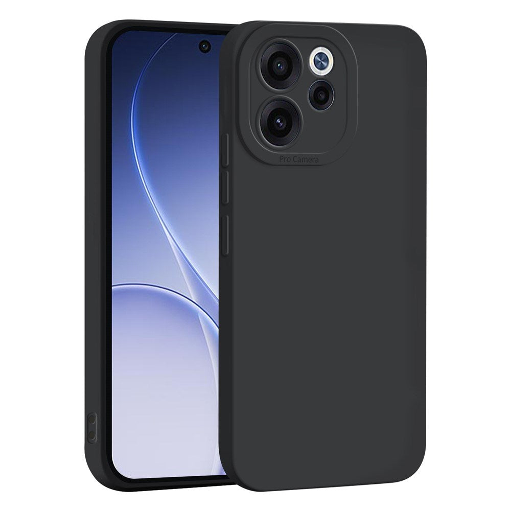 OPPO Reno15 F (5G) EIDERWOOD Flexibelt Plast Bak Skal - Svart