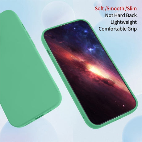 OPPO Reno15 (5G) EIDERWOOD Flexibelt Plast Bak Skal - Grön