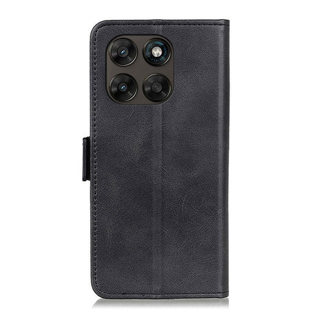 Motorola Moto G77 / G67 EIDERWOOD Konstläder Fodral med Korthållare - Svart