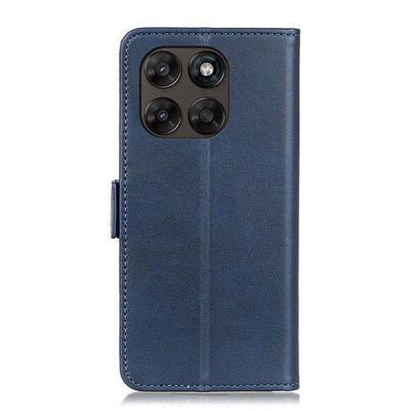Motorola Moto G77 / G67 EIDERWOOD Konstläder Fodral med Korthållare - Blå