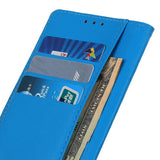 Motorola Edge 70 Fusion EIDERWOOD Konstläder Fodral m. Korthållare & Ställfunktion – Blå