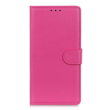 Motorola Edge 70 Fusion EIDERWOOD Konstläder Fodral m. Korthållare & Ställfunktion – Rosa