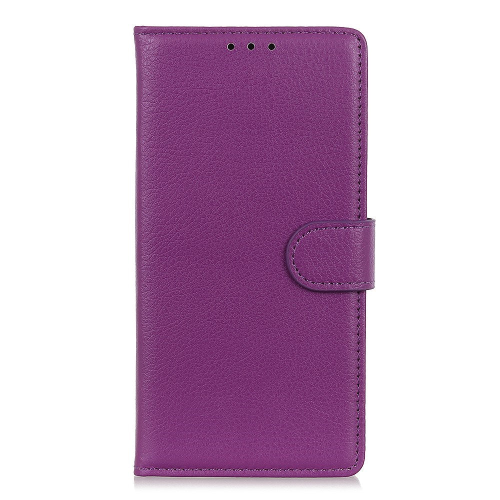 Motorola Edge 70 Fusion EIDERWOOD Konstläder Fodral m. Korthållare & Ställfunktion – Lila