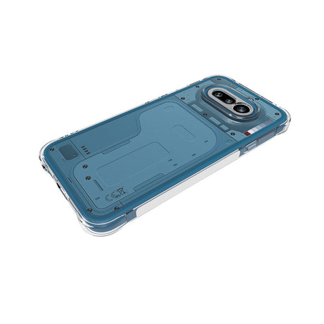 Nothing Phone (4a) EIDERWOOD Flexibelt Plast Skal m. Förstärkta Hörn - Genomskinlig