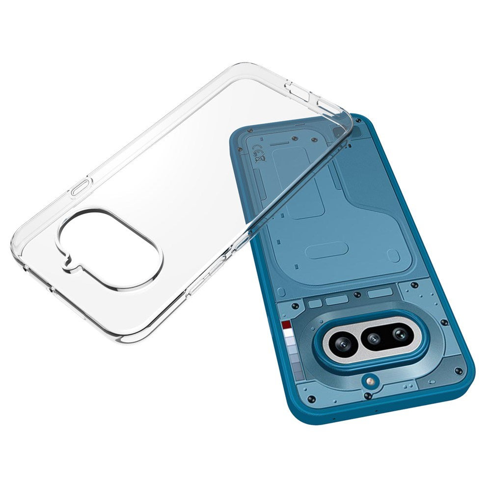 Nothing Phone (4a) EIDERWOOD Flexibelt Plast Skal - Genomskinlig