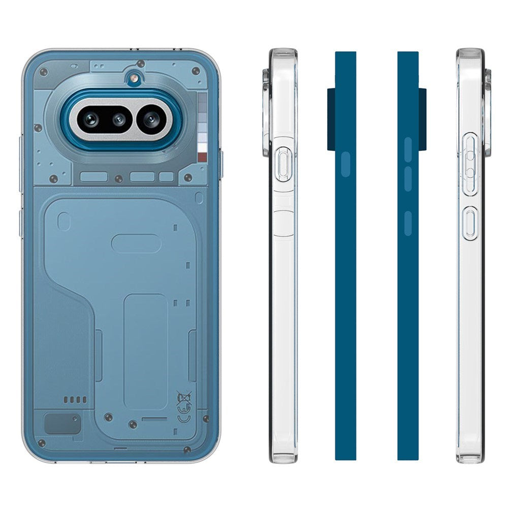 Nothing Phone (4a) EIDERWOOD Flexibelt Plast Skal - Genomskinlig