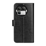 Realme GT 8 Pro EIDERWOOD Konstläder Fodral m. Kortfack & Stativfunktion - Svart