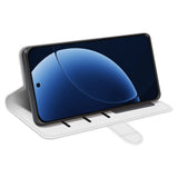 Realme GT 8 Pro EIDERWOOD Konstläder Fodral m. Kortfack & Stativfunktion - Vit
