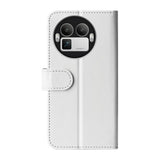 Realme GT 8 Pro EIDERWOOD Konstläder Fodral m. Kortfack & Stativfunktion - Vit