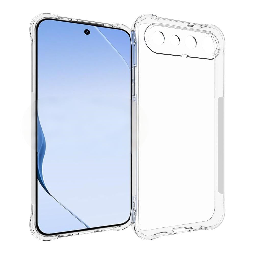 Realme 16 WANLONFENG Flexibelt Plast Skal med Förstärkta Hörn - Genomskinlig