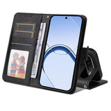 Realme 16 EIDERWOOD Konstläder Fodral m. Rem - Svart