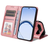 Realme 16 EIDERWOOD Konstläder Fodral m. Rem - Rosa