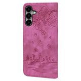Samsung Galaxy S26 EIDERWOOD Fodral med Tryck / Korthållare / Rem - Rosa