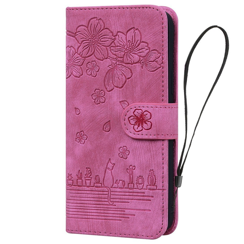 Samsung Galaxy S26 Ultra EIDERWOOD Fodral med Tryck / Korthållare / Rem - Rosa