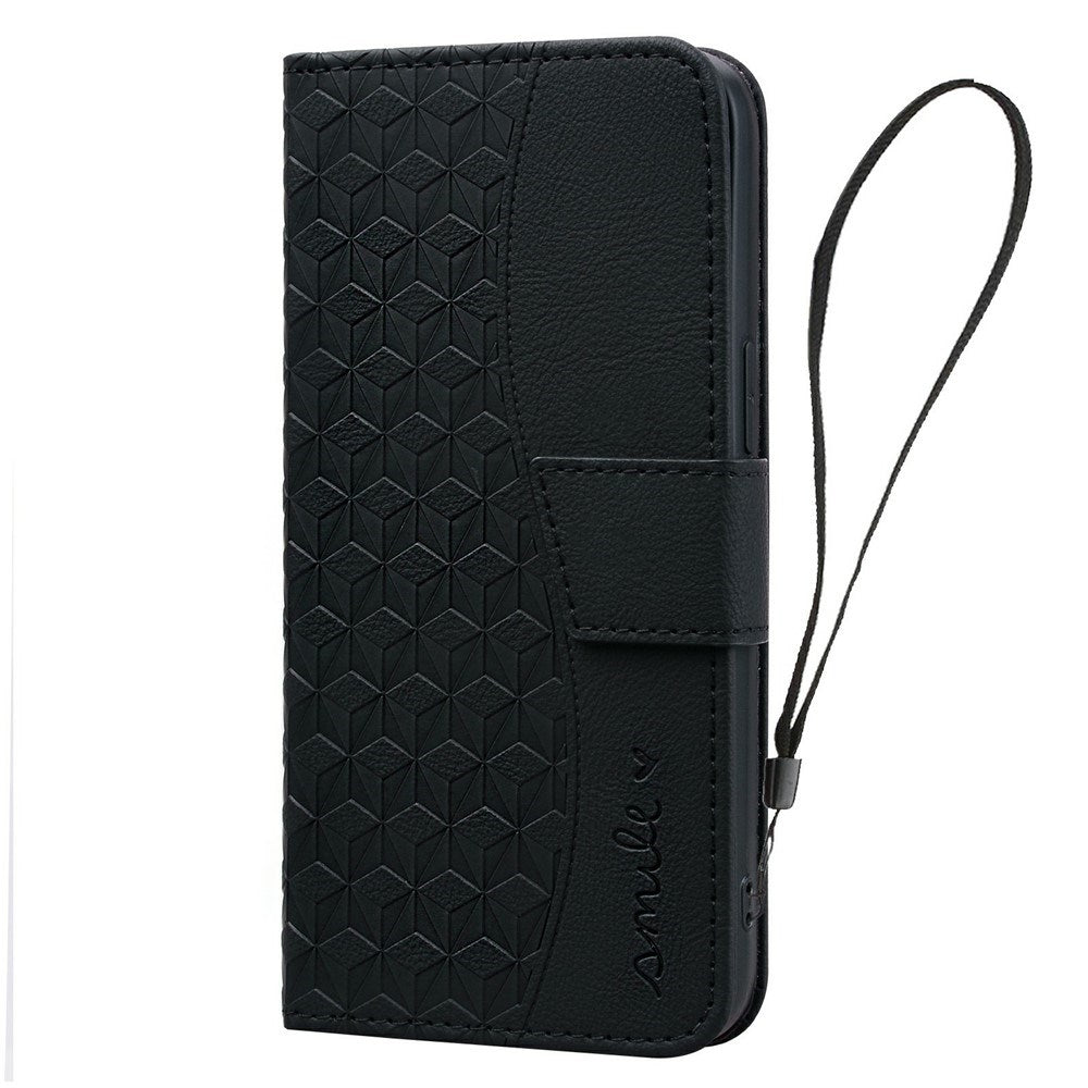 Samsung Galaxy A57 EIDERWOOD Fodral med Tryck - Korthållare & Rem - Svart