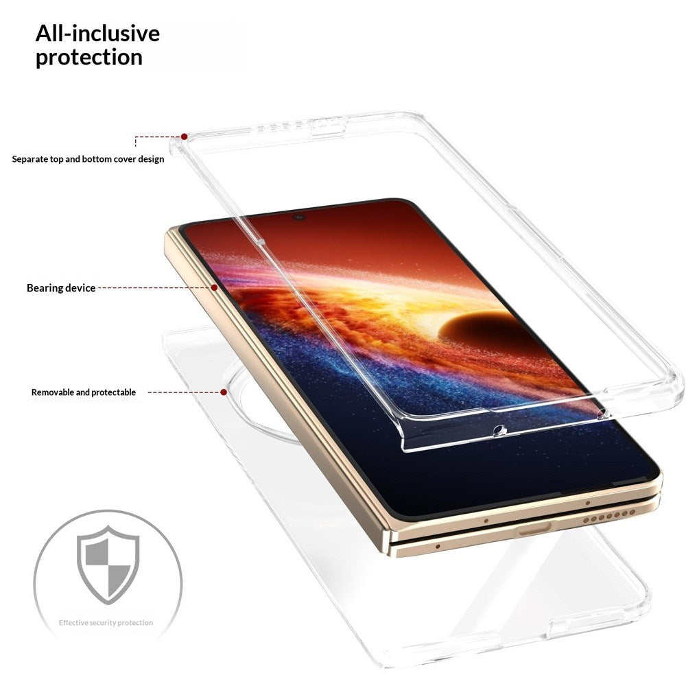 Honor Magic V6 EIDERWOOD Flexibelt Plast Skal - Genomskinlig