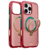 iPhone 16 Pro TORRAS Ostand Q3 Air Skal med 360° Stativ – MagSafe Kompatibelt - Wave of Passion