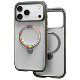 iPhone 17 Pro TORRAS Ostand Q3 Air Skal med 360° Stativ – MagSafe Kompatibelt - Germay Iron