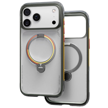iPhone 17 Pro TORRAS Ostand Q3 Air Skal med 360° Stativ – MagSafe Kompatibelt - Germay Iron