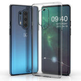 EIDERWOOD OnePlus 8 Pro Flexibelt Plastskal - Transparent