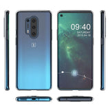 EIDERWOOD OnePlus 8 Pro Flexibelt Plastskal - Transparent