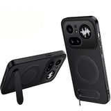 Nothing Phone (4a) Pro EIDERWOOD Hybrid Skal med Stöd - Svart