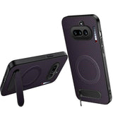 Nothing Phone (4a) EIDERWOOD Hybrid Skal med Stöd - Lila